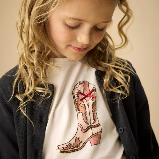 Creamie - T-Shirt - Botte Cowgirl