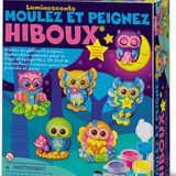 4M - Moulage et peinture - Hiboux