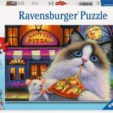 Ravensburger - Casse-tête - Pizza du chat heureux - 35pcs