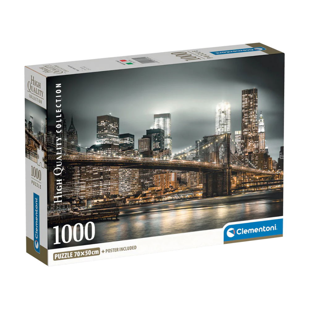 Casse-tête de 1000 pcs avec un magnifique paysage de la ville de New-York.