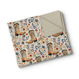 Oops - Couverture Minky - Cowgirl