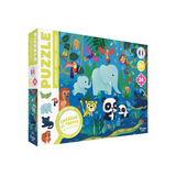 Auzou - Puzzle cherche et trouve - Les animaux