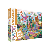 Auzou - Puzzle cherche et trouve  - Les dinosaures