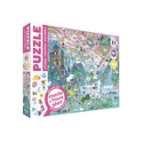 Auzou - Puzzle cherche et trouve  - Les licornes