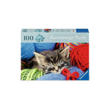 Ravensburger - Casse-tête - Chat dans la laine - 100pcs