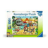 Ravensburger - Le trésor des pirates - 100pcs