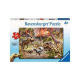 Ravensburger - Casse-tête - Bataille des dinosaures 60pcs