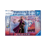 Ravensburger - Casse-tête - Frozen 2 - Deux soeurs unies - Glitter - 100pcs