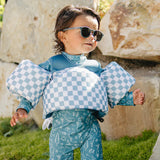 Current Tyed - Flotteurs - Damiers Bleu