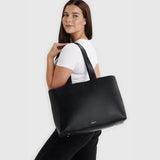 Lambert - Le Danyka - Sac fourre-tout en cuir vegan - Noir