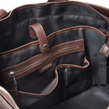 Lambert - Le Danyka - Sac fourre-tout en cuir vegan - Espresso