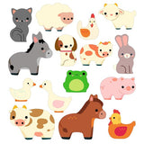 Djeco - Stickers/Les animaux de la ferme