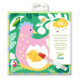 Djeco - Coloriages magiques - Coucou caché maman-bébé du jardin