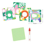 Djeco - Coloriages magiques - Coucou caché maman-bébé du jardin