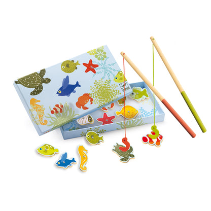 Djeco -  Jeu de pêche magnétique, tropic