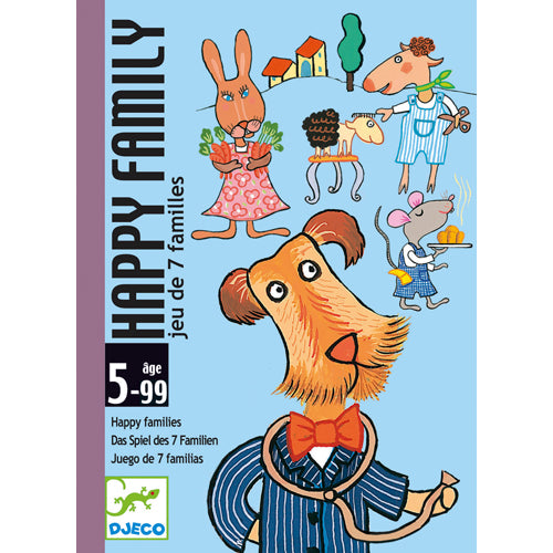 Djeco - Jeu de cartes Happy family