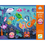Djeco - Puzzle Géant - Tactilo Mer 32 pcs