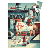 Djeco - Silhouette Puzzle/Bob the Robot/36pcs