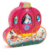 Djeco - Puzzle silhouette/Carosse D'Élise/54pcs