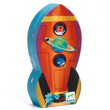 Djeco - Puzzle silhouette/Navette Spatiale/16 pcs