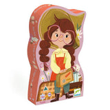 Djeco - Puzzle silhouette/Le voyage de Mia/36pcs