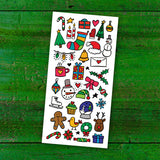 Pico - Tatouages temporaires - Les doodles de noël