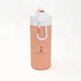 Micasso - Bouteille d'eau en silicone 450ml - Vieux Rose