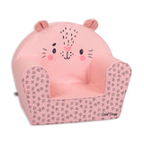 Delsit - Fauteuil pour enfant - Chaton avec oreilles