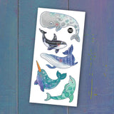 Pico - Tatouages temporaires - Les douces baleines