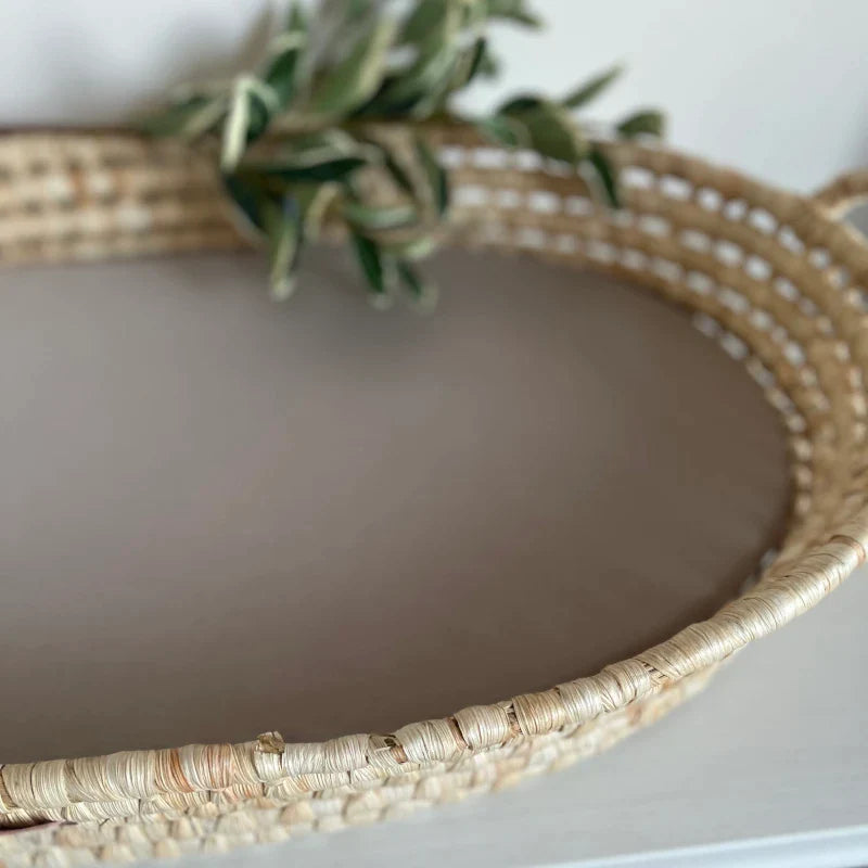 Must be Baby - Fitted sheet for rattan basket