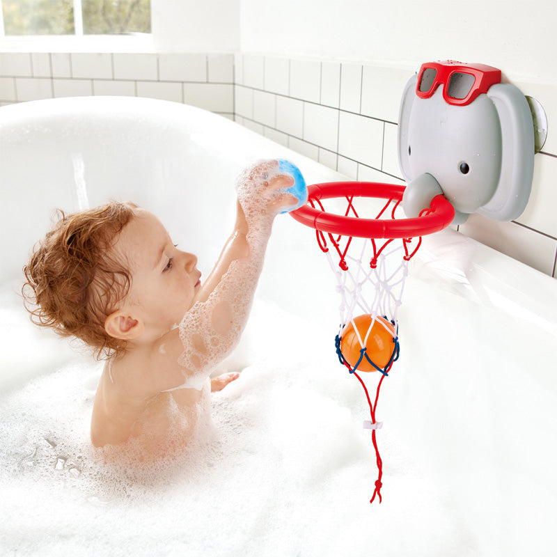 Hape - L'heure du bain avec Élephant Basket-ball