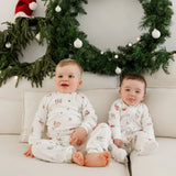 Perlimpinpin - Pyjama 2 pièces en bambou  - Gâteries de Noël