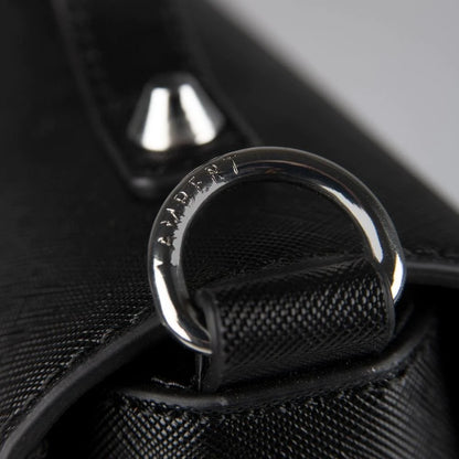 Le Elie - Sac à main en 3-en-1 en cuir vegan noir