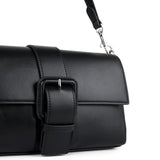 Lambert - Le Elsie - Sac à main 2-en-1 en cuir vegan - Noir