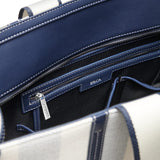 Lambert - Le Erica - Sac fourre-tout en canevas - Marine
