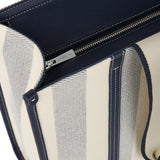 Lambert - Le Erica - Sac fourre-tout en canevas - Marine