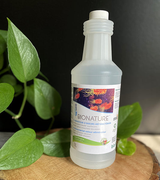 Éliminateur d'odeurs anti-bactérien 1L