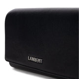 Lambert - Le Félicia - Sac à main 2-en-1 en cuir vegan - Noir