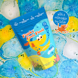 Loot - Fish Colored Bubble Bath Salts - Blue Lagoon