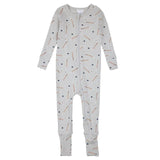 Firsts by Petit Lem - Pyjama cotelé convertible 1 pièce - Hockey