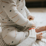 Firsts by Petit Lem - Pyjama cotelé convertible 1 pièce - Hockey