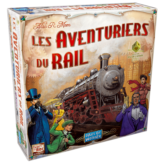 Asmodee - Les aventuriers du rail