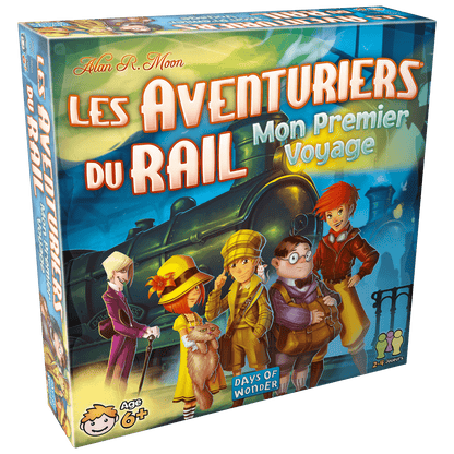 Asmodee - Rail Adventurers - My first trip