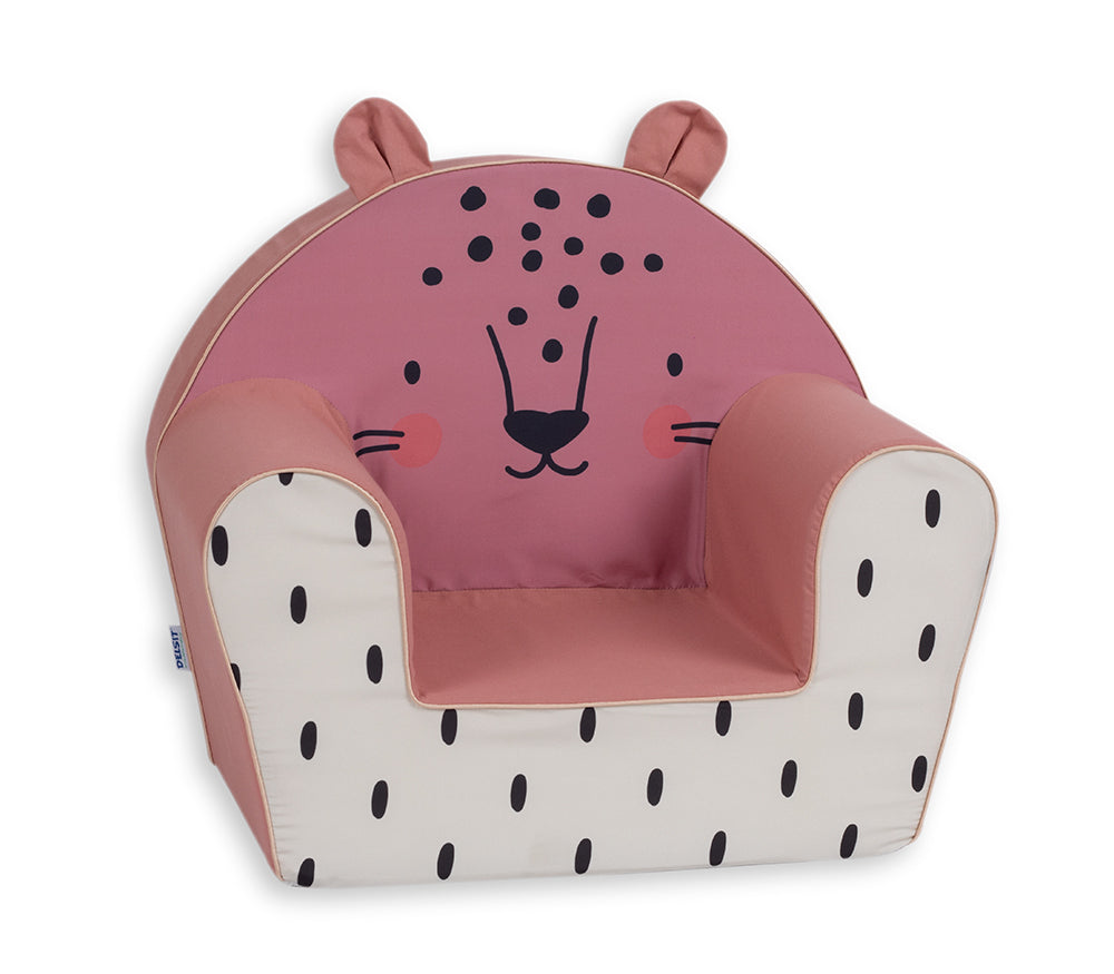 Fauteuil pour enfant en mousse souple, poids 1 kg, capacité 20 kg, dès 9 mois.
