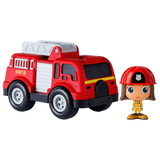 Flek - Camion de pompier avec figurine - Romi