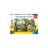 Ravensburger - Casse-tête - Forêt/Zoo/Animaux Domestiques - 3x49pcs