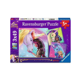 Ravensburger - Casse-tête - Unicorn Academy : Magie & Amitié - 3x49pcs