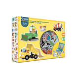 Auzou - MON PETIT COFFRET AIMANTÉ - Le Chantier