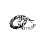 Bye Bugs - Mosquito Repellent Bracelet - Black and White