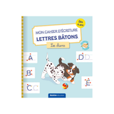 Auzou - Mon cahier d'écriture - Lettres bâtons - Les chiens